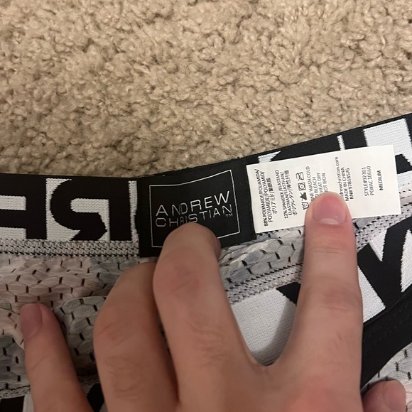 Andrew Christian Briefs - Picture 3 of 3